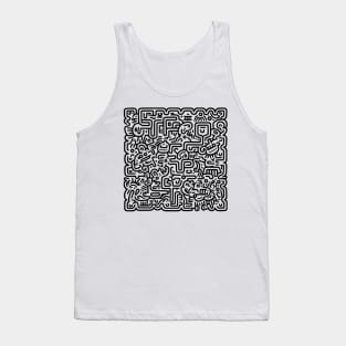 Pop Art Abstract (Haring Inspired) Tank Top